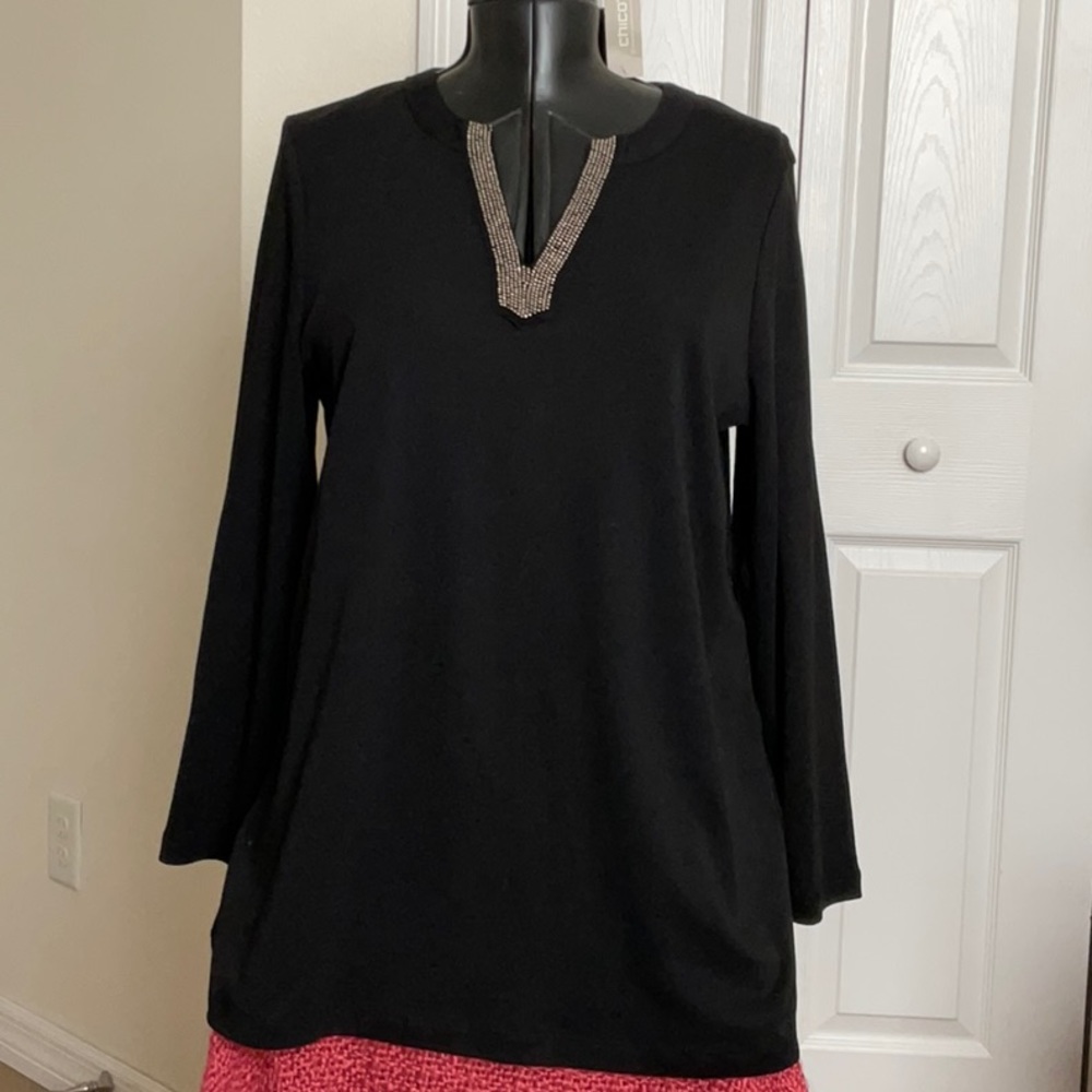 NWT CHICO’S LONG SLEVE TOP